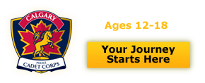 Cadet Corps - Youth Program - Ages 12-18. Your Journey Starts Here.